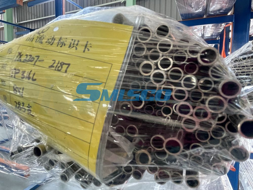 ASTM A269 Tubo inoxidável sem costura 304/316 para uso de instrumentação