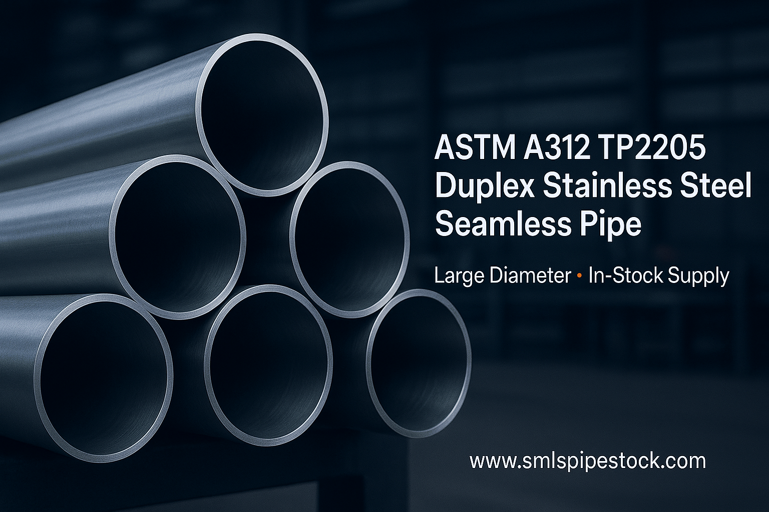 ASTM A312 TP2205 DUPLEX DUPLEX AÇONESS PIPE SELENTES