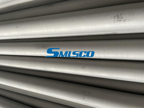 Estoque de tubo AP de aço inoxidável sem costura ASTM/ASME TP321 para marinha