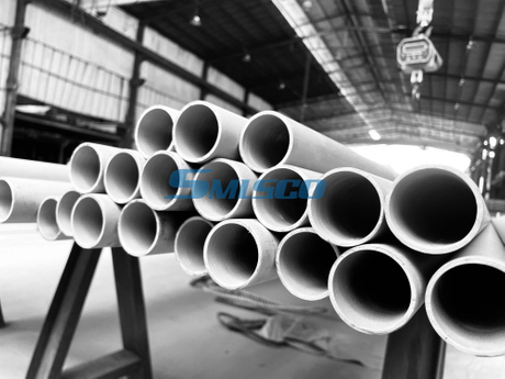 Tubulação 304L sem emenda de aço inoxidável de ASTM A312 TP316L/304L com extremidade lisa para tamanho grande