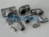 ASTM CF8M 316 TEE de aço inoxidável BSP DN100 150lb água industrial em estoque