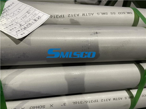  Tubo sem costura, tubo ASTM A312 TP316L de tamanho grande para transporte de fluidos