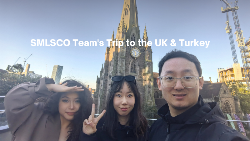 Viagem da equipe SMLSCO ao Reino Unido e Turquia