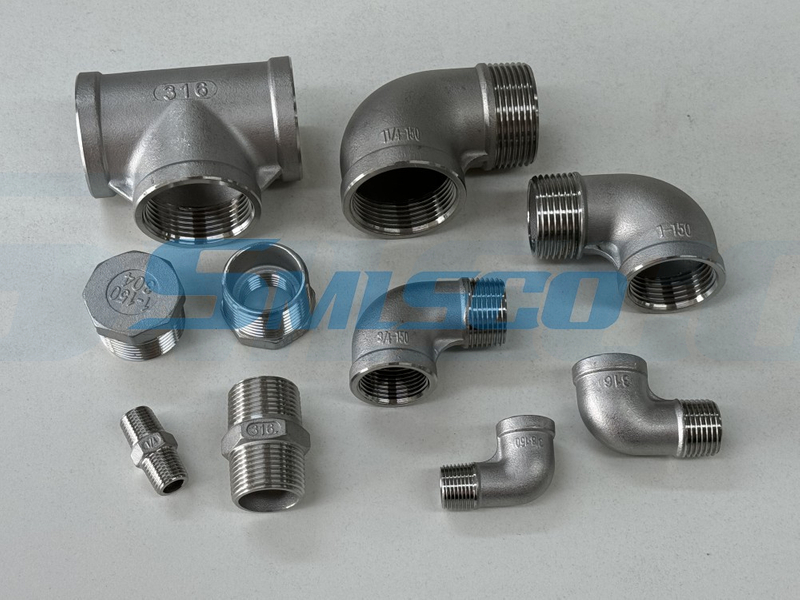 ASTM CF8M 304 NPT Fluging Casting encantamento para sistemas de abastecimento de água residenciais